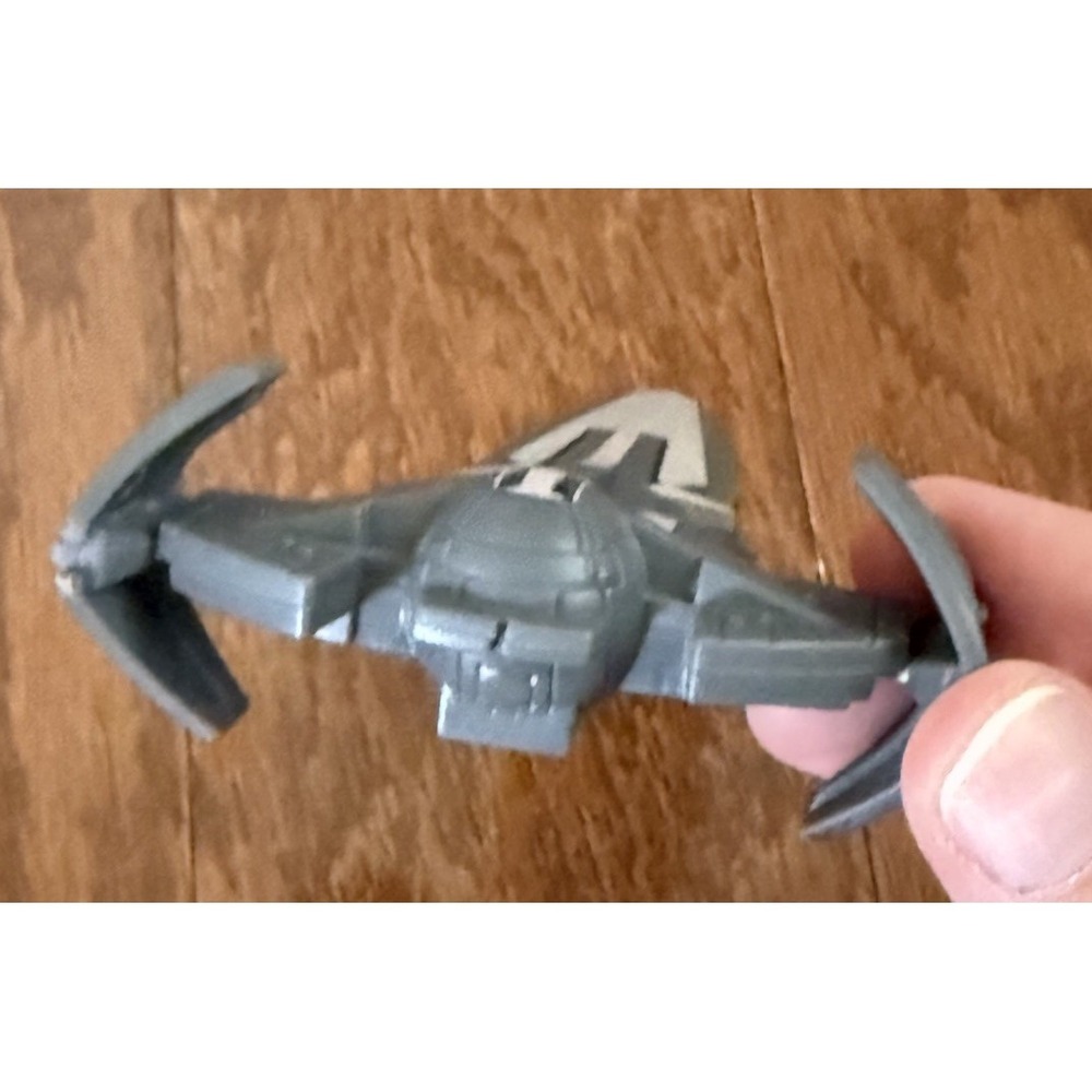 Star Wars Sith Infiltrator Toy Figure Ship Darth Maul 4 Inches Long Plastic Vtg - Picture 5 of 5